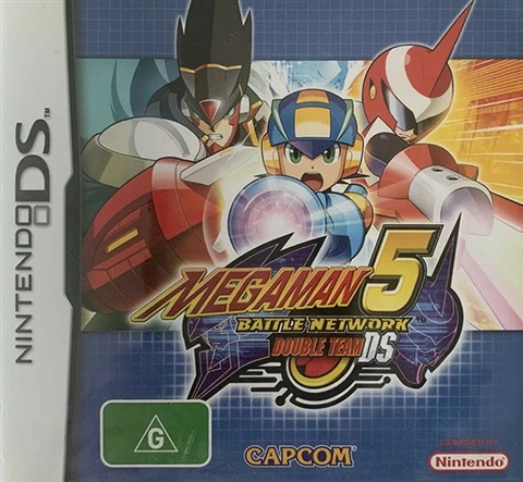 Megaman 5 Battle Network Double Team - Nintendo DS PAL Neuf Scellé